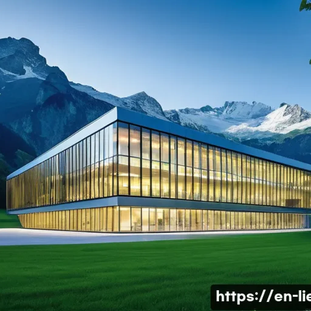 리히텐슈타인의 특허 및 지적 재산권 - **Prompt 1: "Alpine Synergy: Intellectual Property in the Heart of Europe"**
A wide-angle, highl...